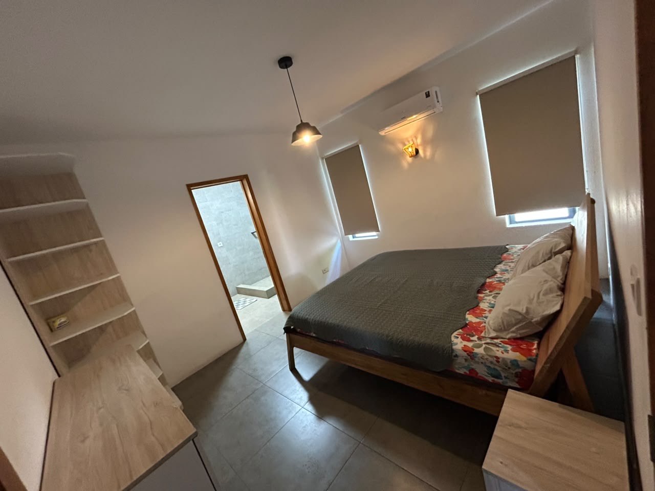 Bedroom and storage at La Isla Villa
